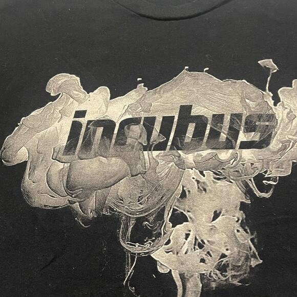 Incubus tour Tshirts 2012 Black Graphic Tee size medium - Picture 2 of 12